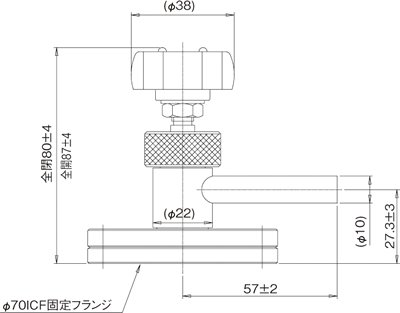 外形寸法図