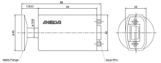 Pirani Gauge Dimensions